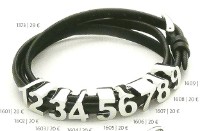 Armband met losse nummers